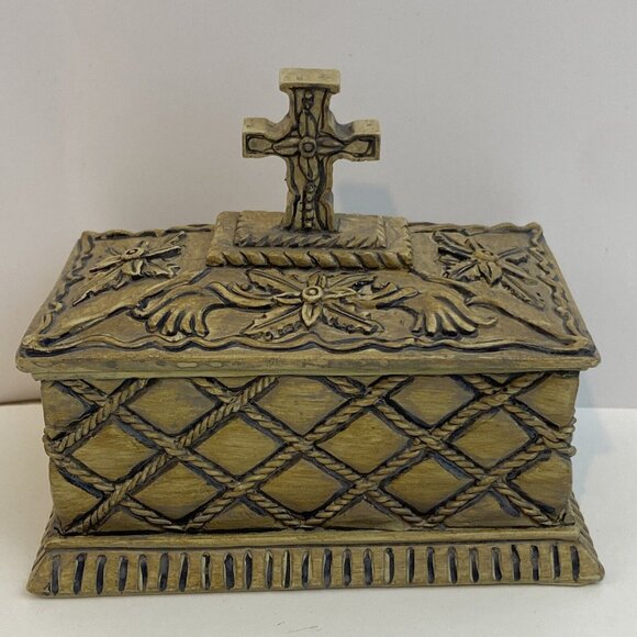 Mark Stevens Designs Renaissance Cross Collection promise keeper Small Box - Picture 2 of 12